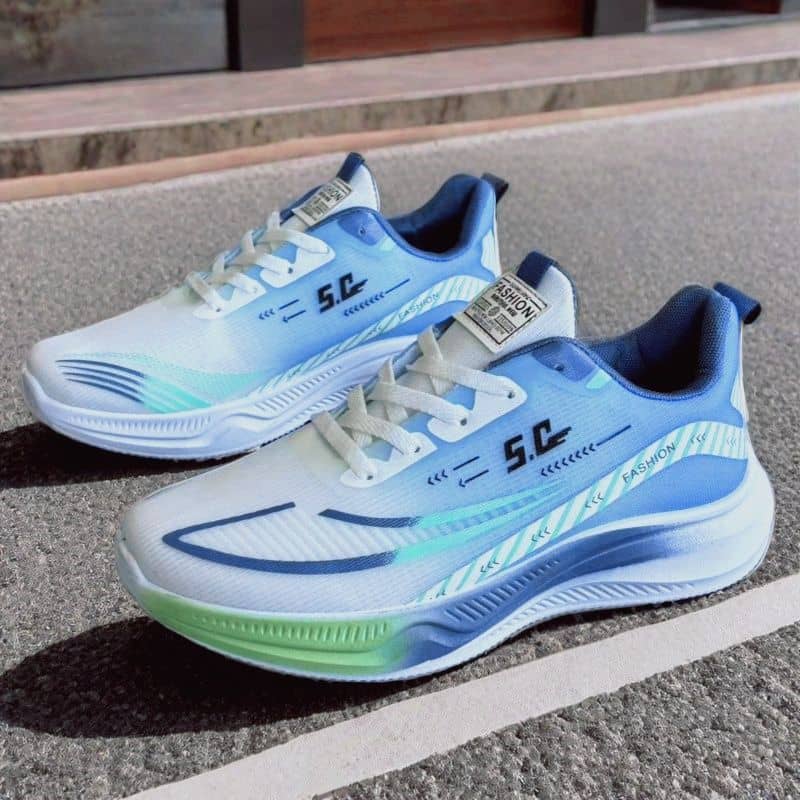 Men's Mesh Lightweight Running Shoes Breathable Student Athletic Sneakers