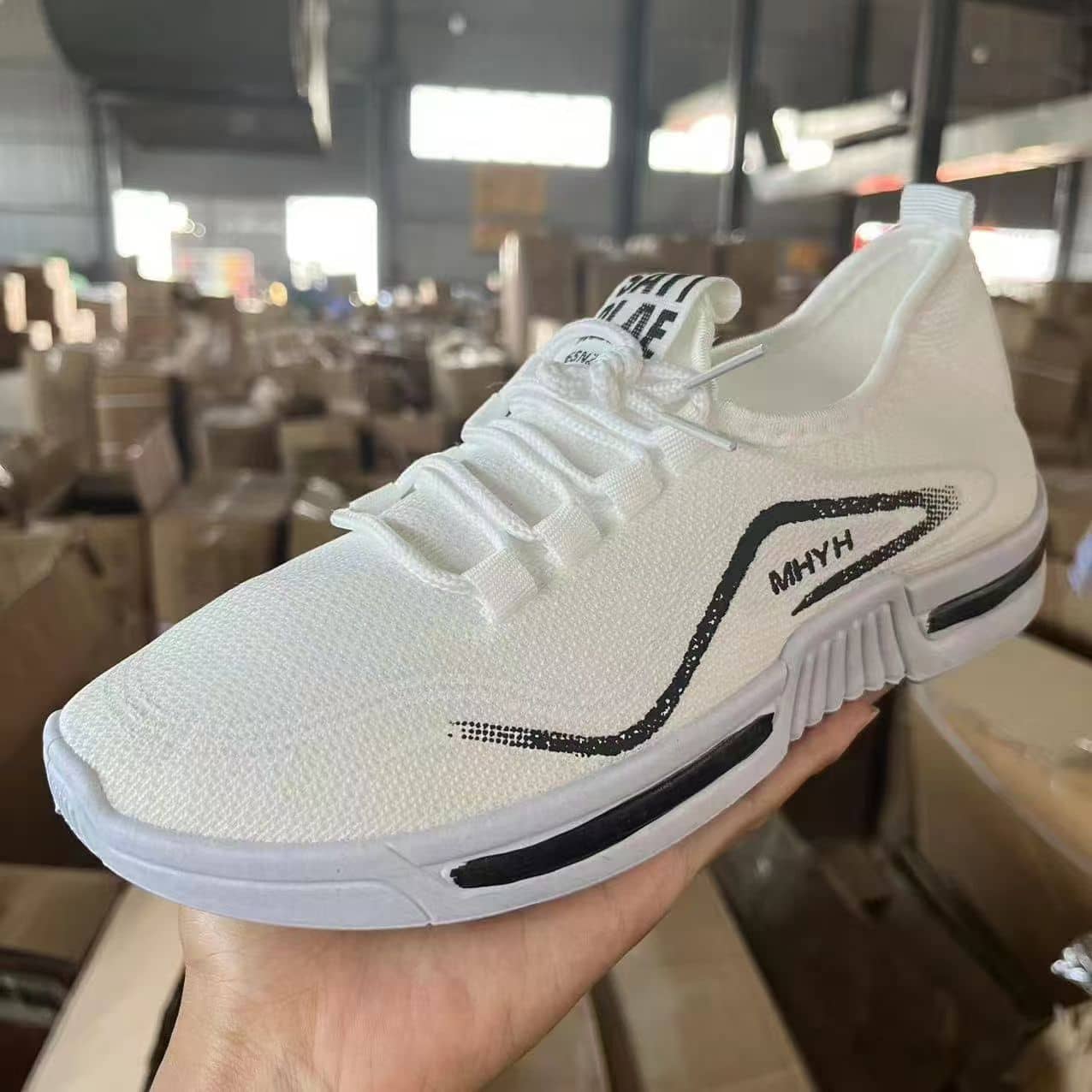 Men's Korean Style Casual Canvas Shoes Breathable Mesh Sneakers Student Athletic Running Shoes