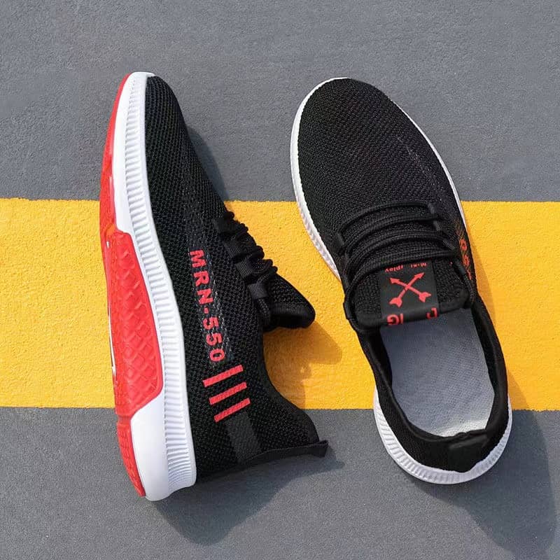 Men's Casual Breathable Mesh Shoes Korean Style Comfortable Running Shoes Student Athletic Shoes