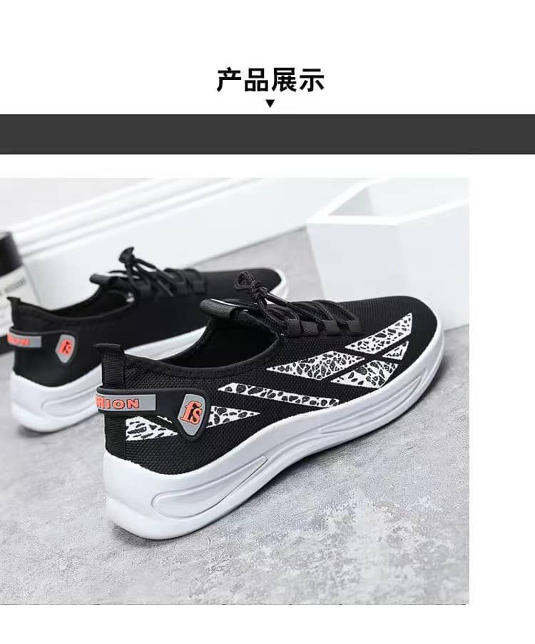 2023 New Summer Men's Breathable Mesh Cloth Sneakers Student Comfortable Running Shoes