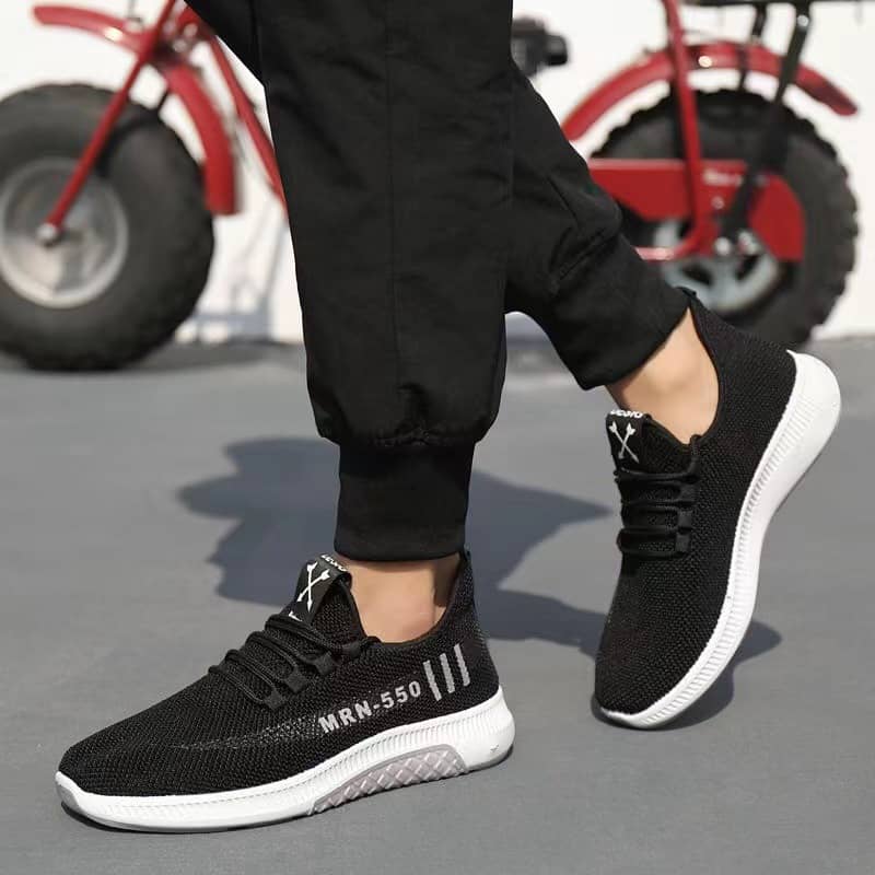 Men's Casual Breathable Mesh Shoes Korean Style Comfortable Running Shoes Student Athletic Shoes