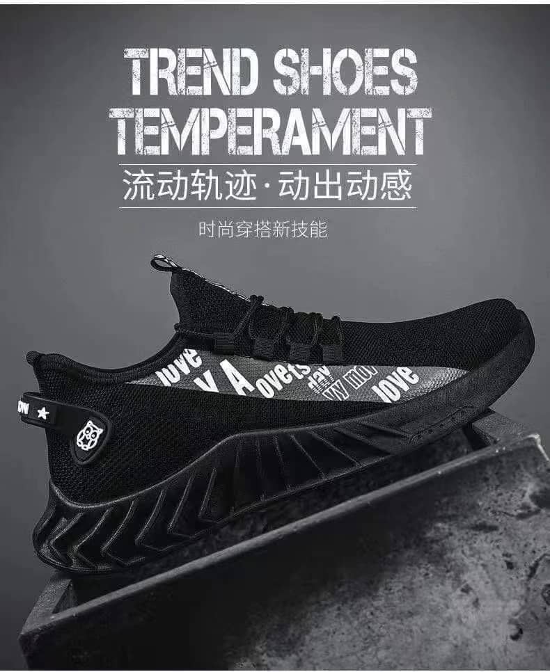 Men's Korean Style Breathable Mesh Casual Cloth Sneakers Student Running Shoes