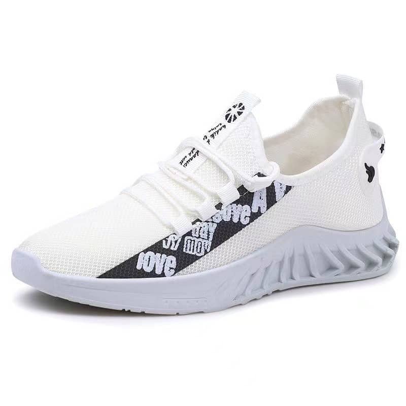 Men's Korean Style Breathable Mesh Casual Cloth Sneakers Student Running Shoes