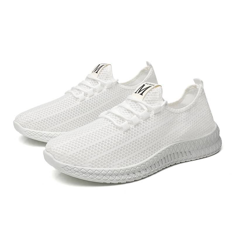 Men's Breathable Mesh Sneakers Soft Sole Comfortable Casual Athletic Shoes Anti-Slip Wear-Resistant
