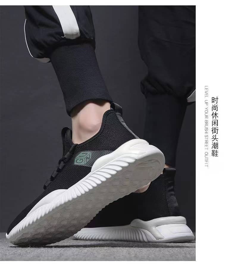 Men's Comfortable Breathable Mesh Cloth Athletic Running Shoes