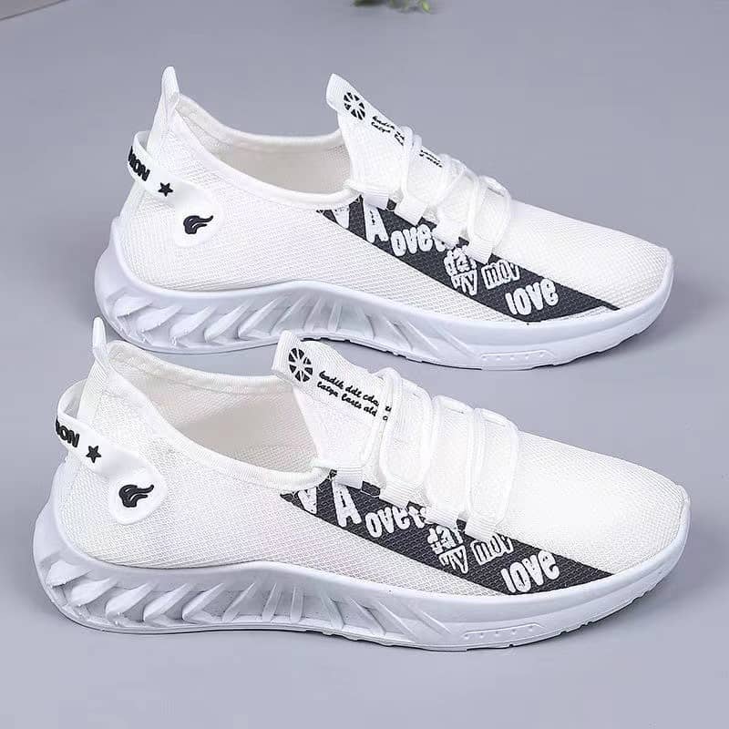 Men's Korean Style Breathable Mesh Casual Cloth Sneakers Student Running Shoes