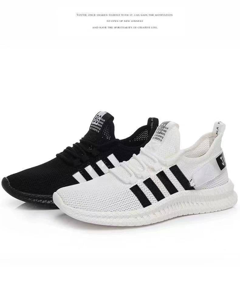 Autumn New Men's Casual Comfortable Breathable Mesh Shoes Korean Style Student Running Shoes Anti-Slip Athletic Men's Shoes