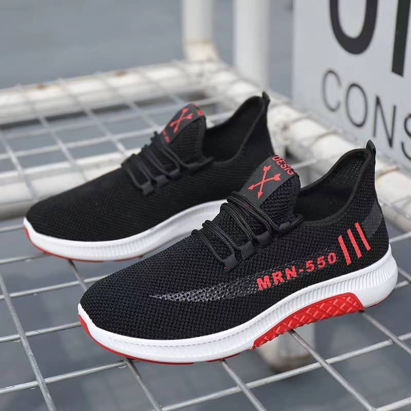 Men's Casual Breathable Mesh Shoes Korean Style Comfortable Running Shoes Student Athletic Shoes